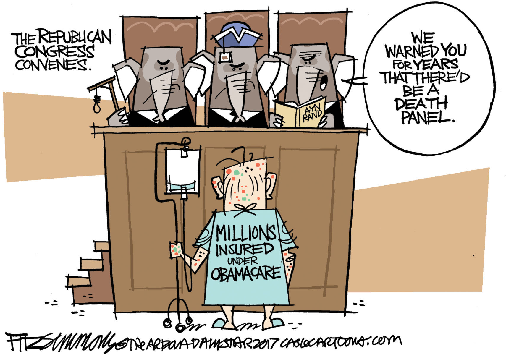 Daily Fitz Cartoon: Healthcare